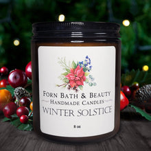 Load image into Gallery viewer, Winter Solstice Handpoured Candle **CLEARANCE**