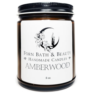 Amberwood Handpoured Candle