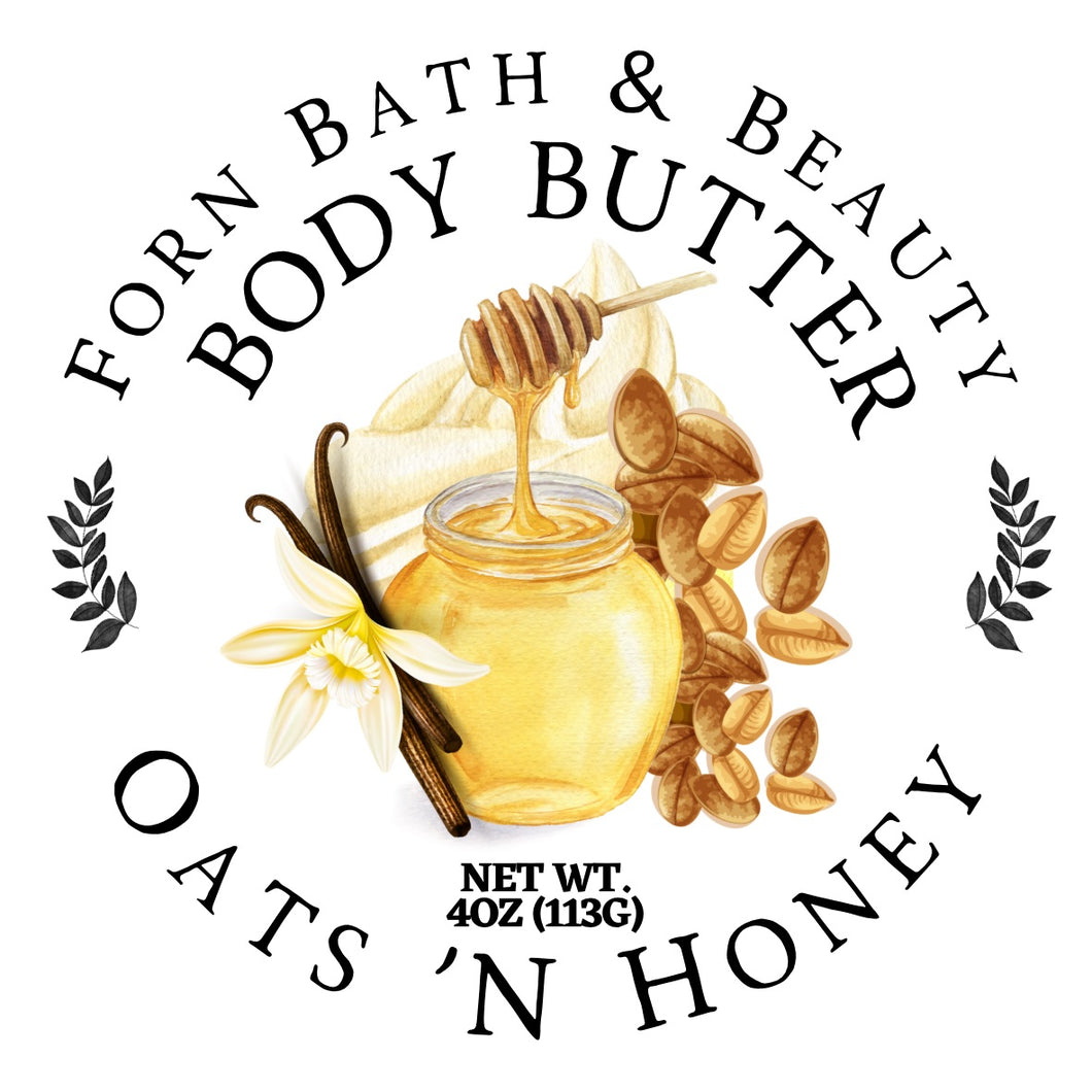 Oats 'N Honey Body Butter