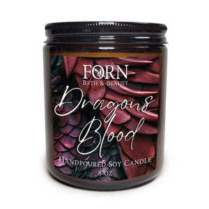 Dragon's Blood Handpoured Candle