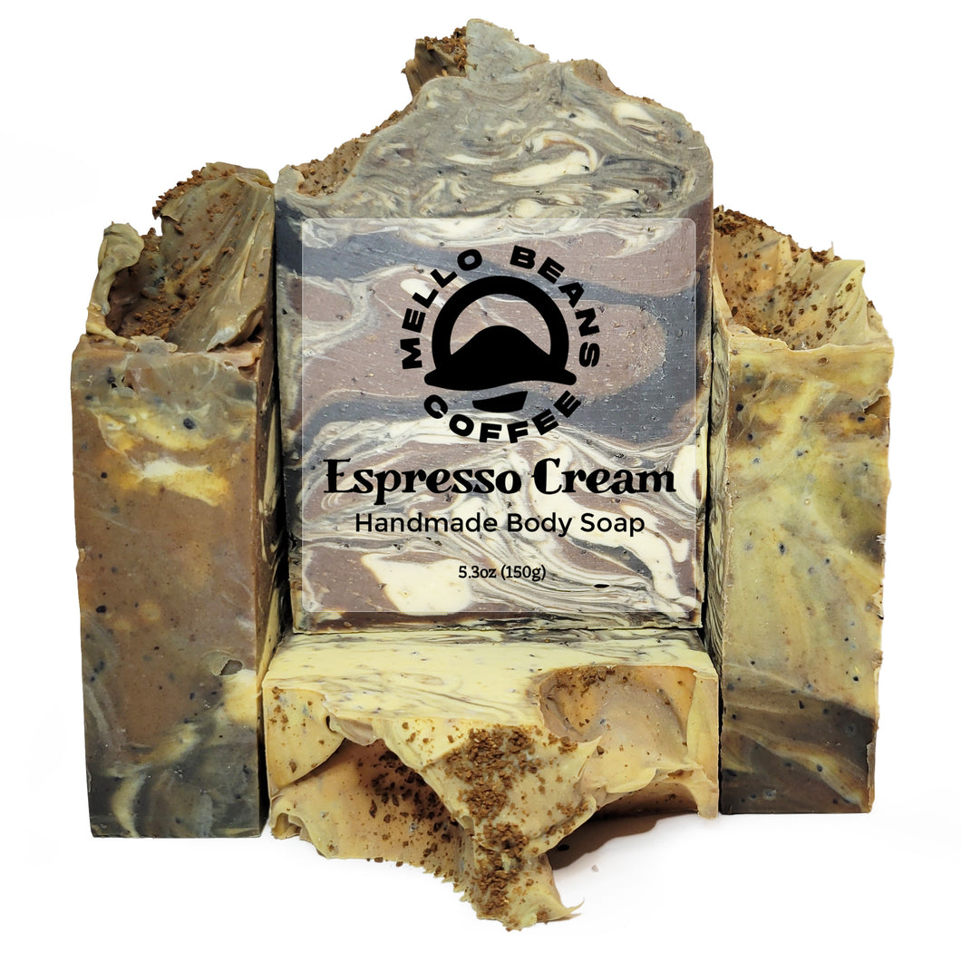 Mello Beans Espresso Cream Body Soap