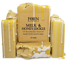 Load image into Gallery viewer, Milk &amp; Honeysuckle Goat&#39;s Milk Body Soap
