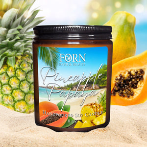 Pineapple Papaya Handpoured Candle