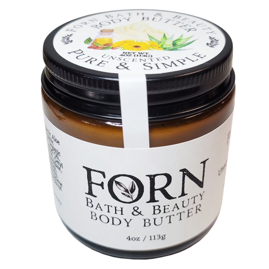 Pure & Simple Unscented Body Butter