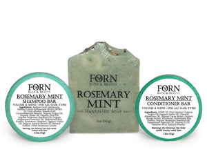 Rosemary Mint Hair & Body Bundle