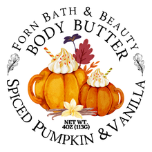 Load image into Gallery viewer, Spiced Pumpkin &amp; Vanilla Body Butter