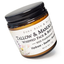 Load image into Gallery viewer, Tallow &amp; Manuka Honey Whipped Face &amp; Body Cream