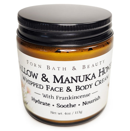 Tallow & Manuka Honey Whipped Face & Body Cream
