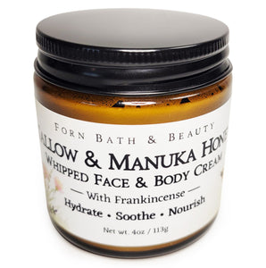 Tallow & Manuka Honey Whipped Face & Body Cream
